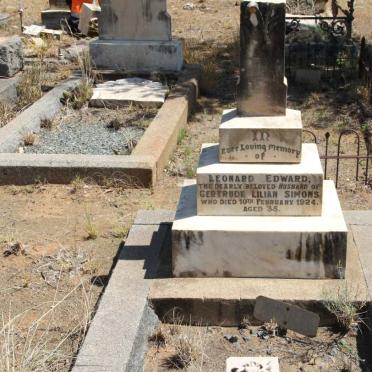 SIMONS Leonard Edward  -1924