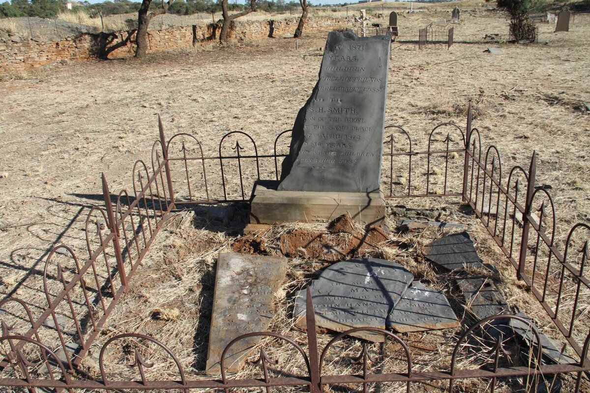 SMITH Mary, HANCORN -1871 :: SMITH John. S.H. -1871