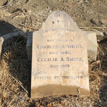 SMITH Charles J. -1885 &amp; Cecilia A. -1919