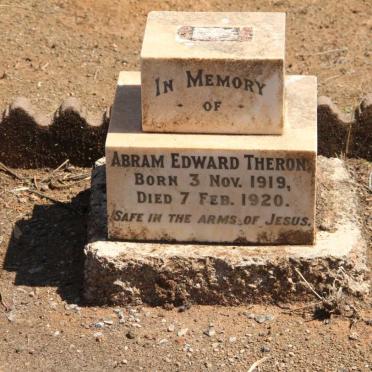 THERON Abram Edward 1919-1920