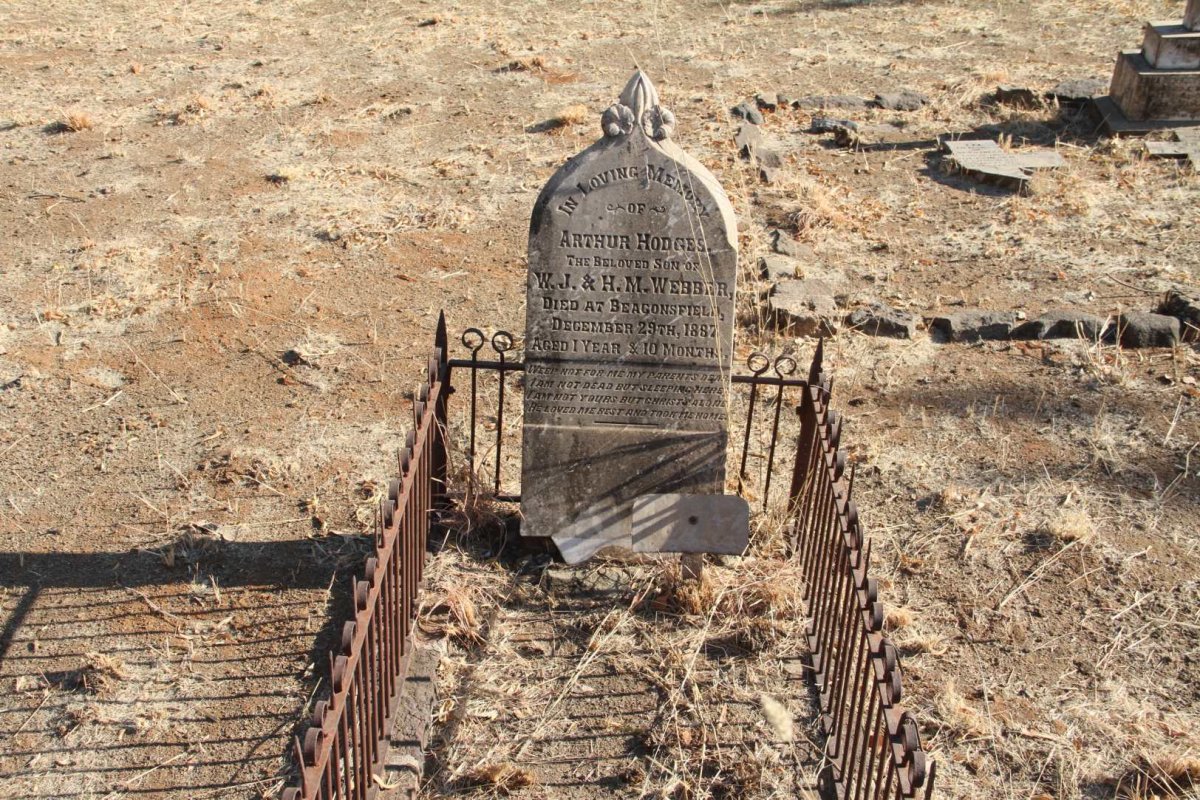 WEBBER Arthur Hodges  -1887