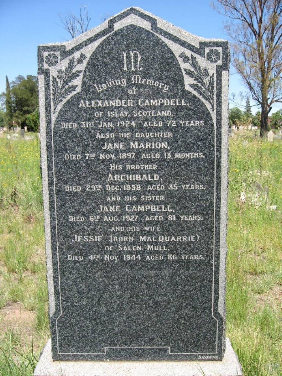 CAMPBELL :: MACQUARRIE