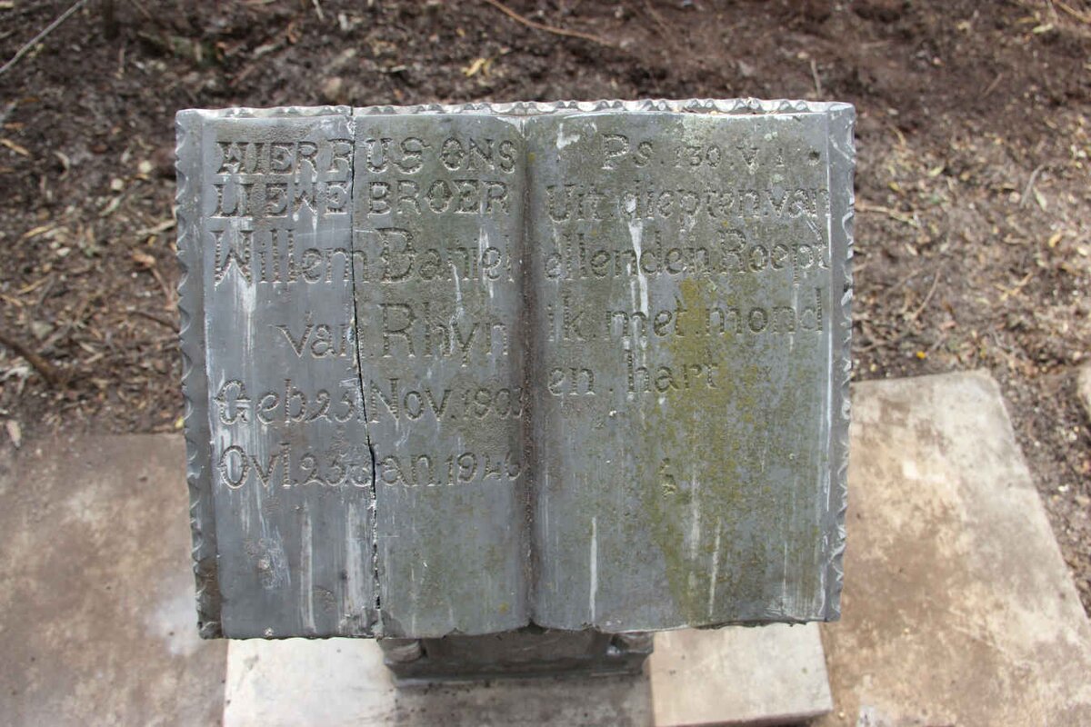 RHYN Willem Daniel, van 1903-1946