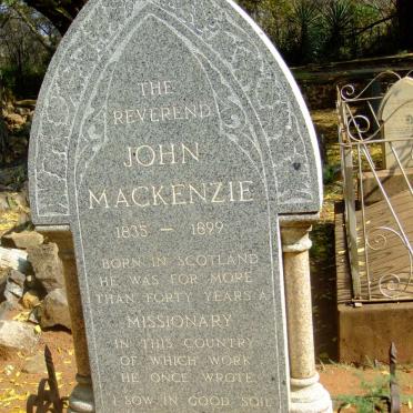 MACKENZIE John 1835-1899