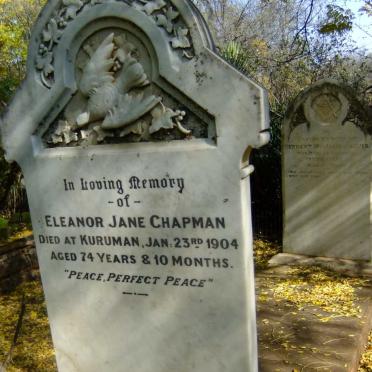 CHAPMAN Eleanor Jane -1904