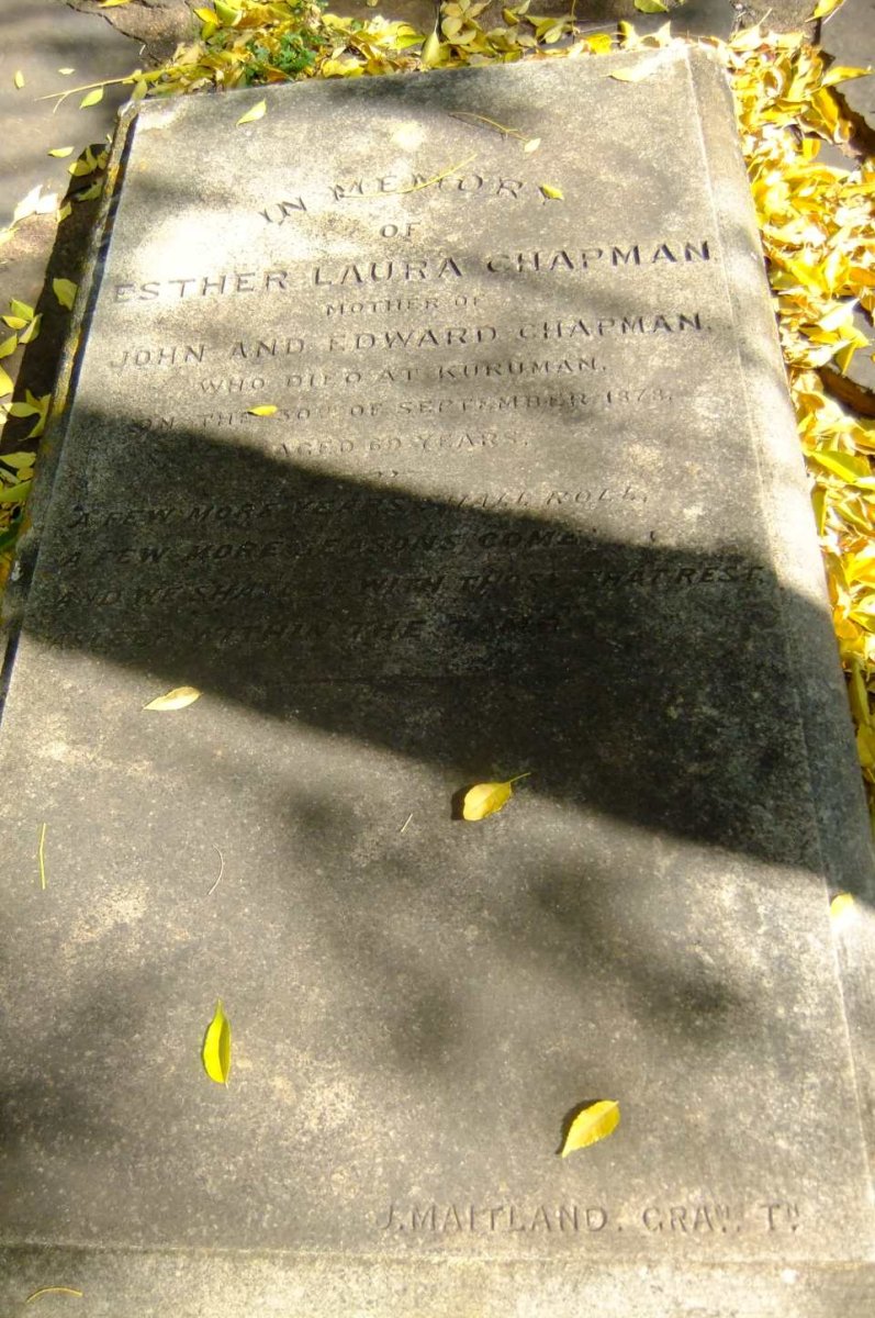 CHAPMAN Esther Laura -1878