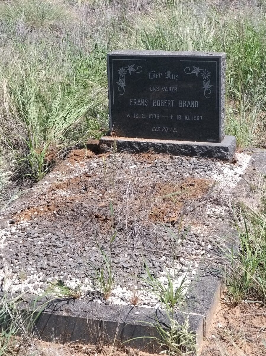 BRAND Frans Robert 1879-1967 