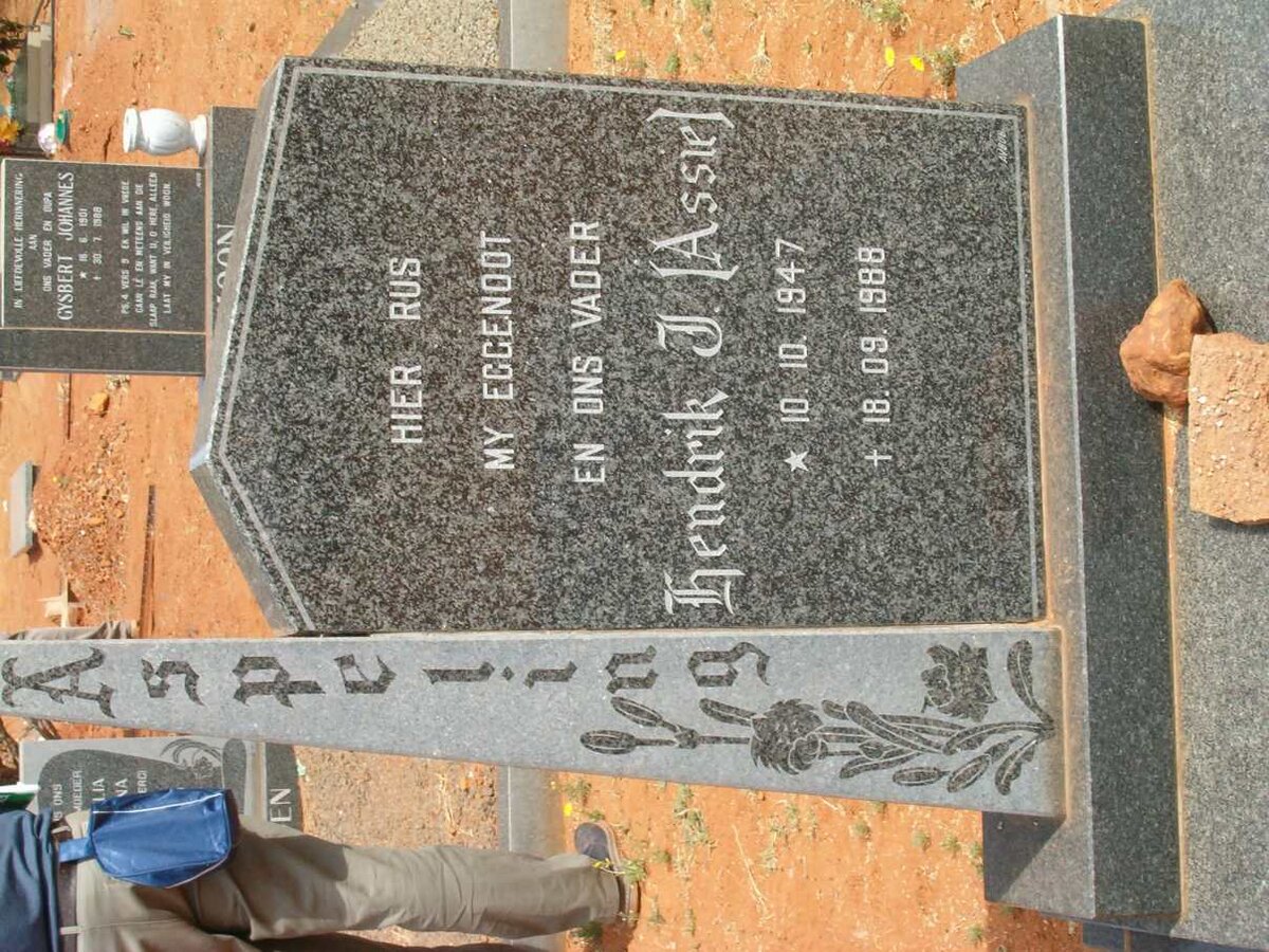 ASPELING Hendrik J. 1947-1988