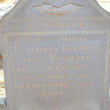 BREITENBACH Maria Elizabeth nee POTGIETER 1888-1948