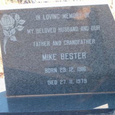 BESTER Mike 1916-1979