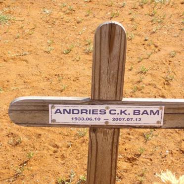 BAM Andries C.K. 1933-2007