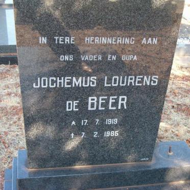 BEER Jochemus Lourens, de 1919-1985