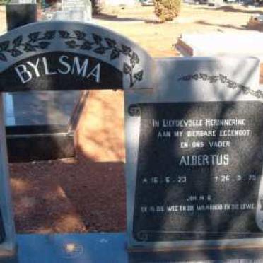 BYLSMA Albertus 1923-1975