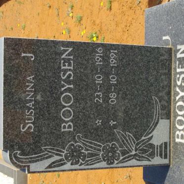 BOOYSEN Susanna J. 1916-1991