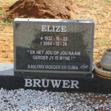 BRUWER Elize 1932-2004