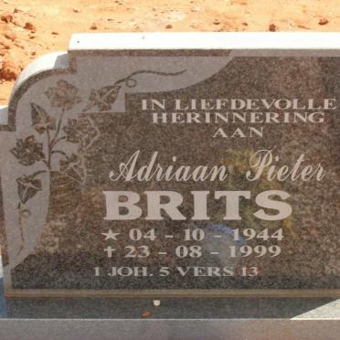 BRITS Adriaan Pieter 1944-1999