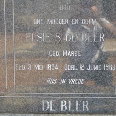 BEER Elsie, de nee MAREE 1894-1968