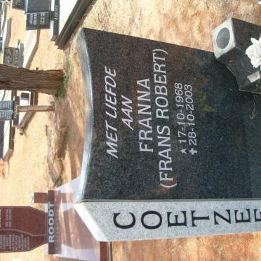 COETZEE Frans Robert 1968-2003