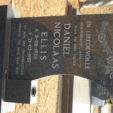 ELLIS Daniel Nicolaas 1920-1987