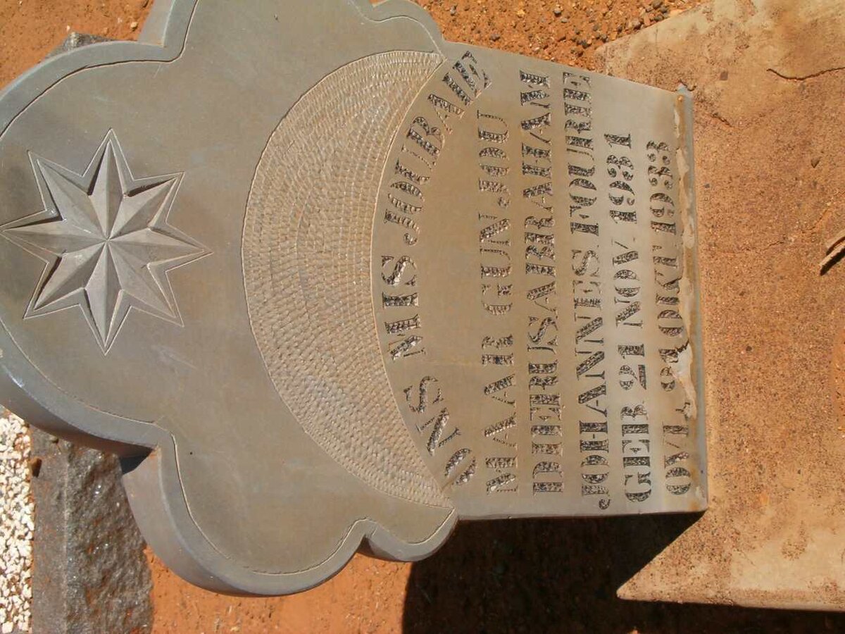 FOURIE Abraham Johannes 1931-1933