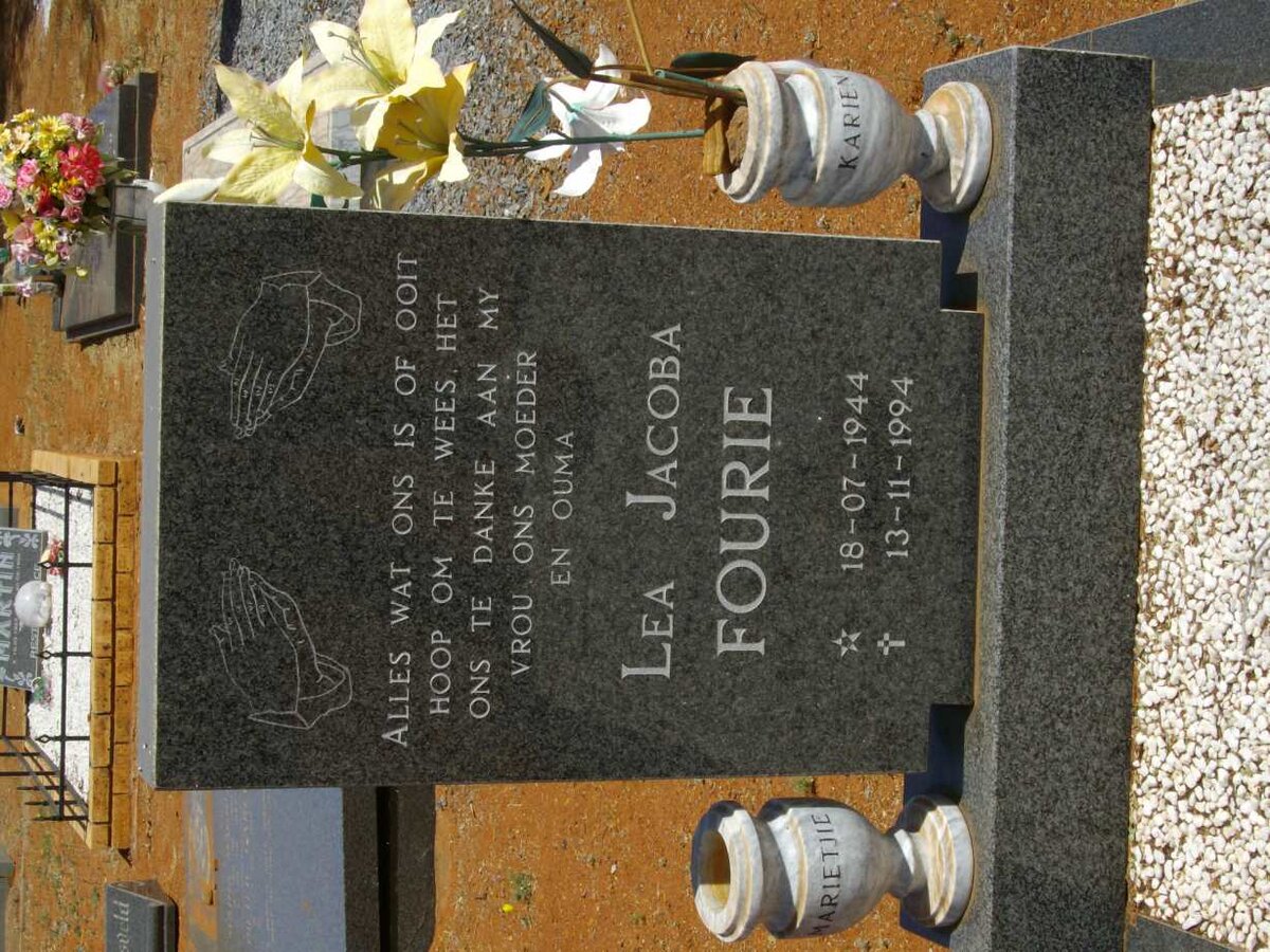 FOURIE Lea Jacoba 1944-1994