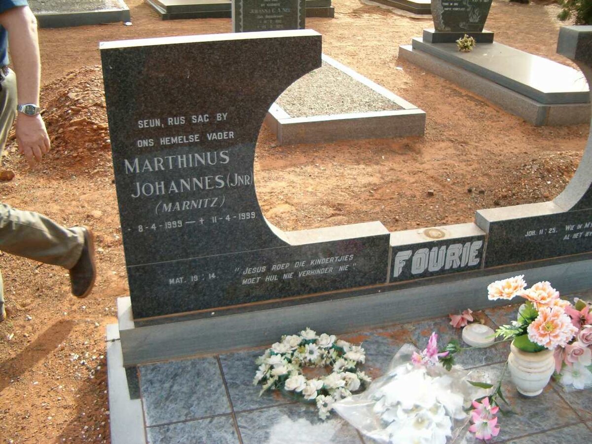 FOURIE Marthinus Johannes 1999-1999