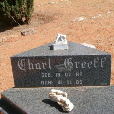 GREEFF Charl 1982-1986
