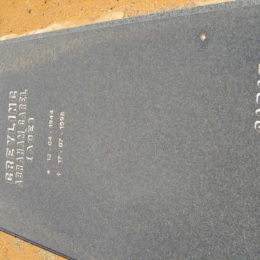 GREYLING Abraham Carel 1944-1998