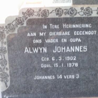 GROBLER Alwyn Johannes 1902- 978