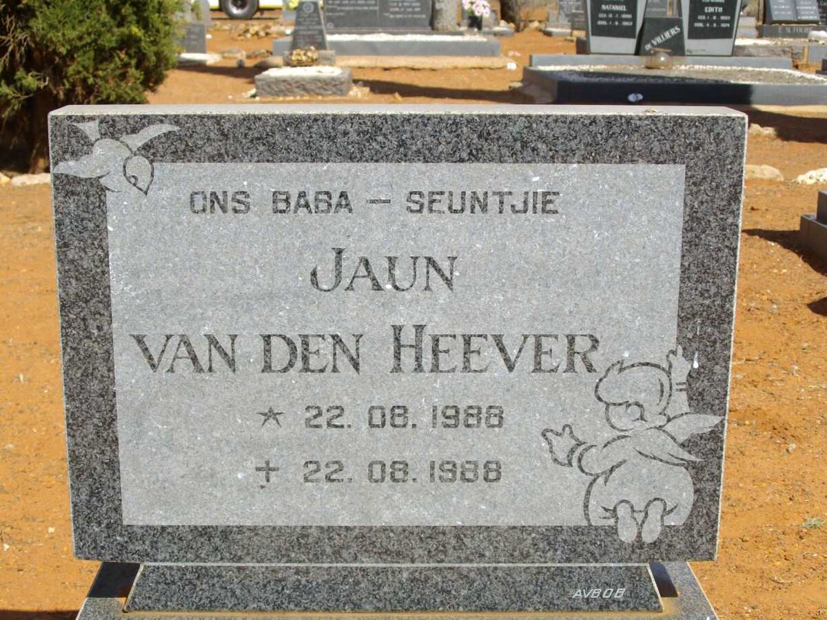 HEEVER Jaun, van den 1988-1988