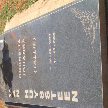 HUYSTEEN Cornelia Johanna, van 1919-2006