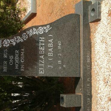 HANEKOM Elizabeth J. 1940-