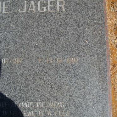 JAGER Ignatius, de 1912-1997 