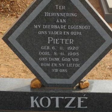 KOTZE Pieter 1920-1995