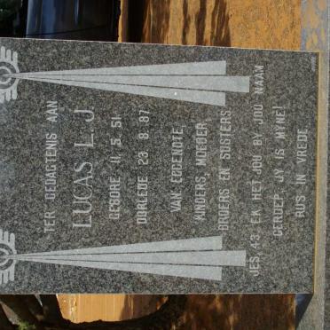 LUCAS L.J. 1951-1987