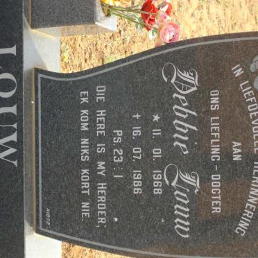 LOUW Debbie 1968-1986