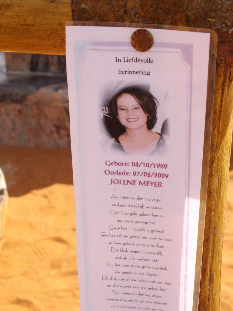 MEYER Jolene 1989-2009