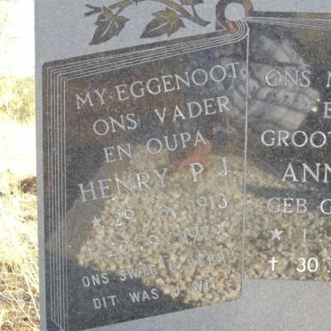 MARKRAM Henry P.J. 1913-1979