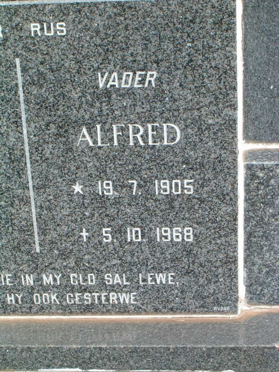 MARKRAM Alfred 1905-1968