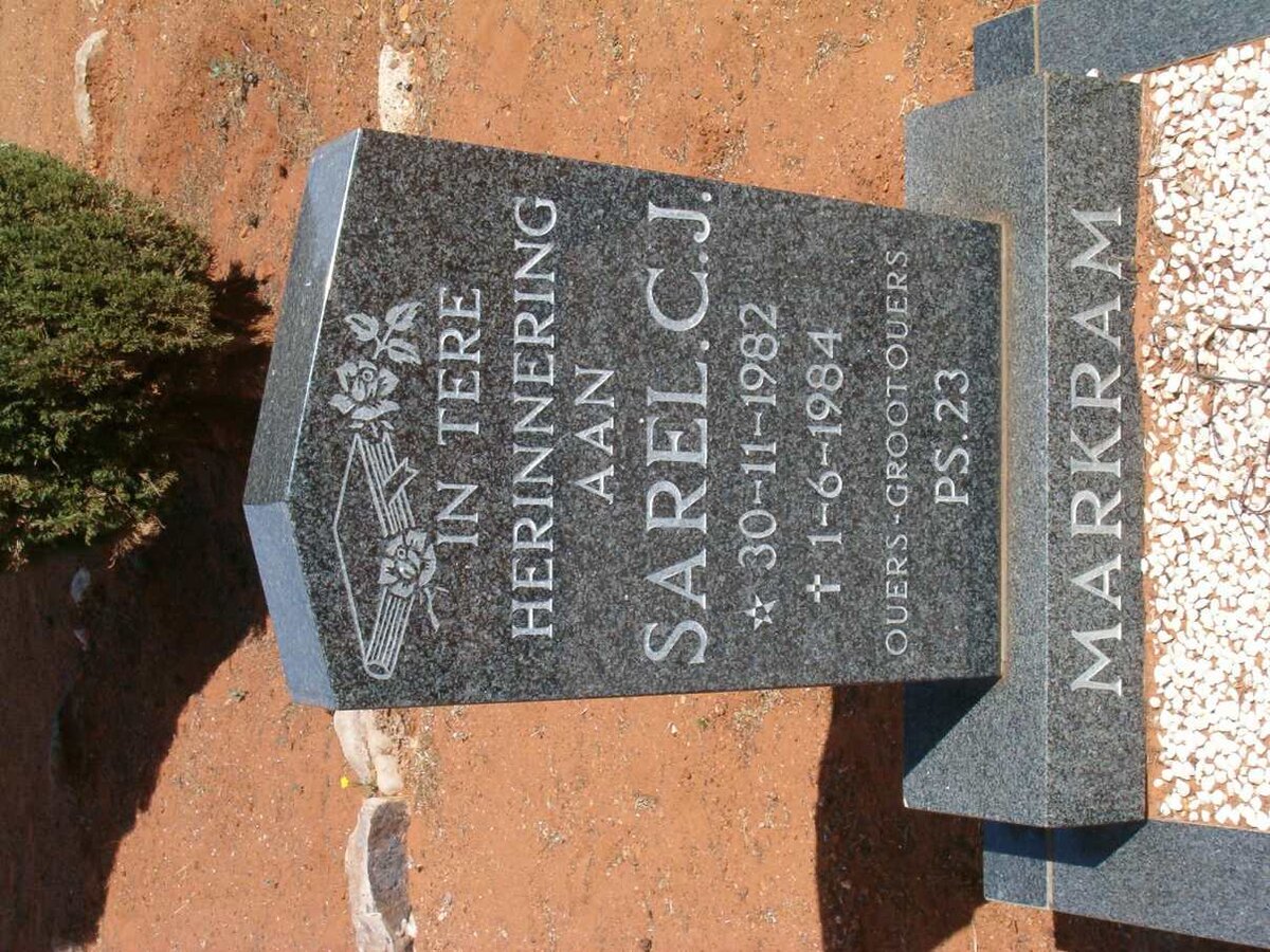 MARKRAM Sarel C.J. 1982-1984