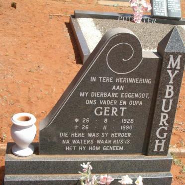 MYBURGH Gert 1928-1990