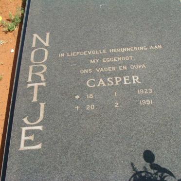 NORTJE Casper 1923-1991