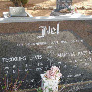 NEL Teodores Levis 1914-1997 &amp; Martha Jenetta 1923-1983
