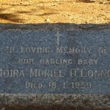 O'CONNOR Moira Muriel -1959