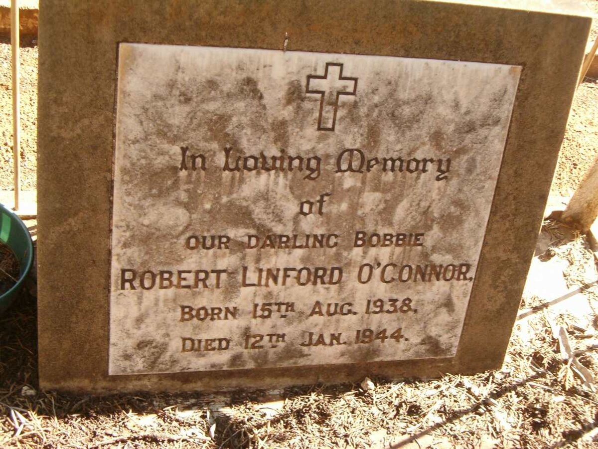 O'CONNOR Robert Linford 1938-1944