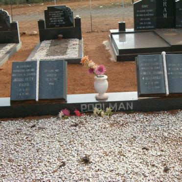 POOLMAN Jacobus Pieter Verster 1897-19?? &amp; Jeanette Johanna DUVENHAGE 1905-1976