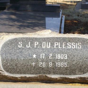 PLESSIS S.J.P., du 1903-1985