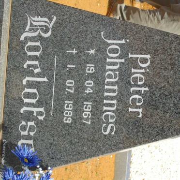 ROELOFSE Pieter Johannes 1967-1989