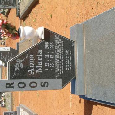ROOS Anna Maria 1906-1998