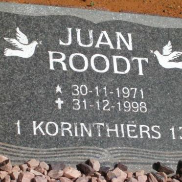ROODT Juan 1971-1998